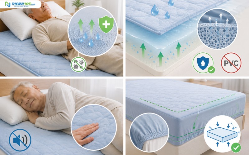 Dưới góc nhìn y khoa nên chọn ga chống thấm như thế nào