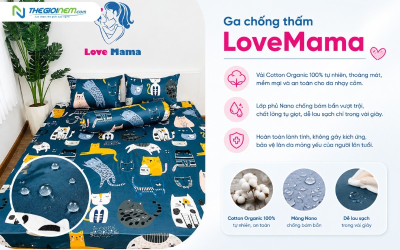Ga chống thấm LoveMama