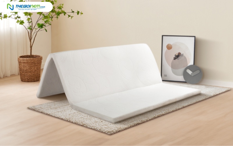 Nệm cao su thiên nhiên Liên Á gấp 3 Foldaway