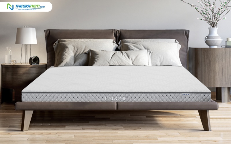 Nệm cao su thiên nhiên Liên Á L’ADome Grey