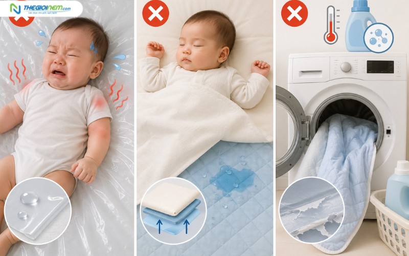 Những sai lầm khi chọn ga cho bé