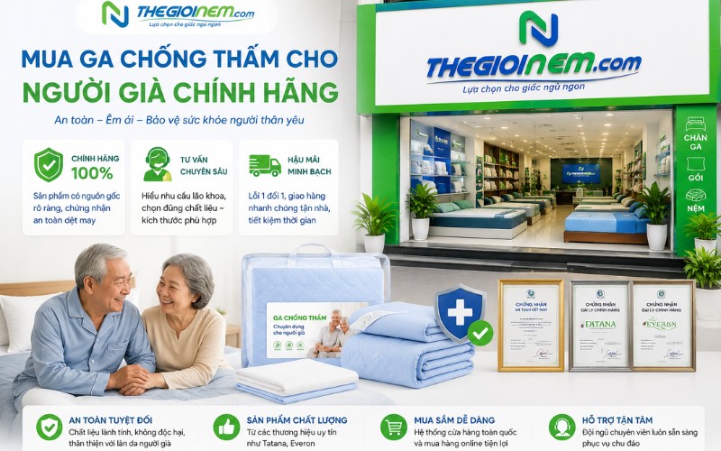 Thế Giới Nệm cam kết mang đến sản phẩm chính hãng