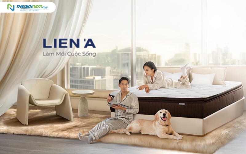 Thương hiệu nệm Liên Á được yêu thích tại Việt Nam
