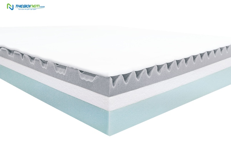 Chất liệu foam chất lượng đạt chuẩn quốc tế