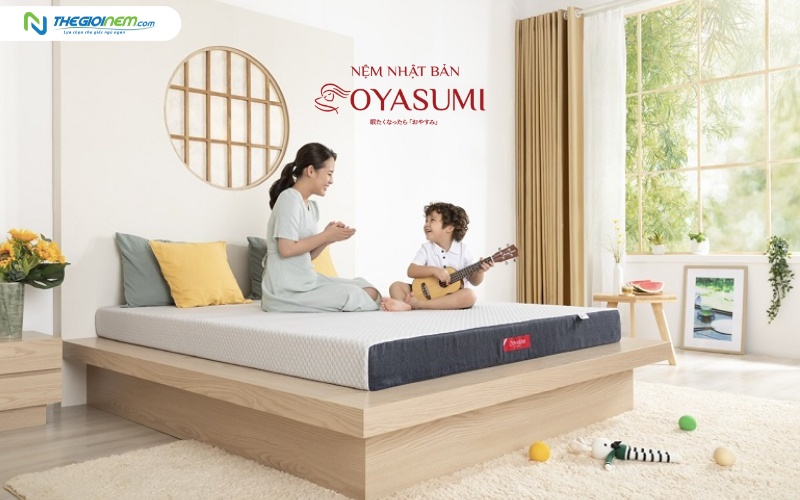 Oyasumi là một thương hiệu nệm đến từ Nhật Bản