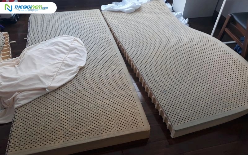 Dịch vụ đặt cắt nệm Everon theo kích thước yêu cầu tại Thế Giới Nệm