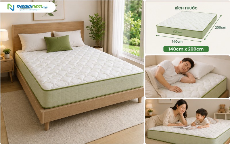 Nệm 1m4 phù hợp với đối tượng