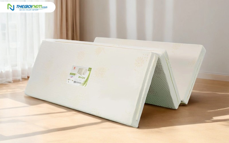Nệm cao su gòn ép Vạn Thành Ultra Care gấp