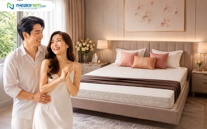 5 Kinh nghiệm mua nệm cưới &amp;quot;vàng&amp;quot; cần bỏ túi