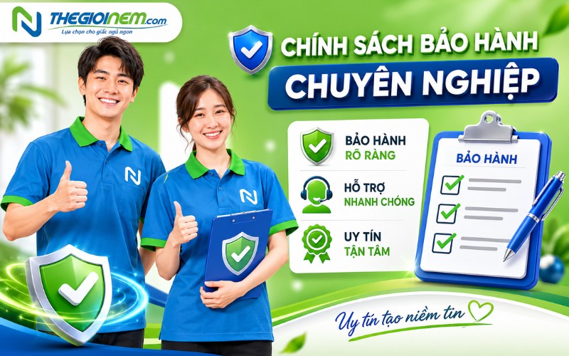 Mua nệm cưới chính hãng, nhận ngàn ưu đãi tại Thế Giới Nệm