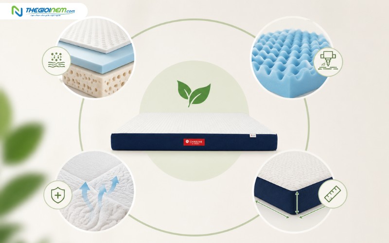 Các yếu tố ảnh hưởng đến giá của nệm foam Oyasumi