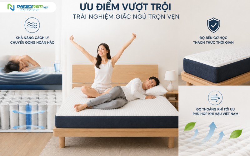 Nệm foam Oyasumi có đáng mua không?