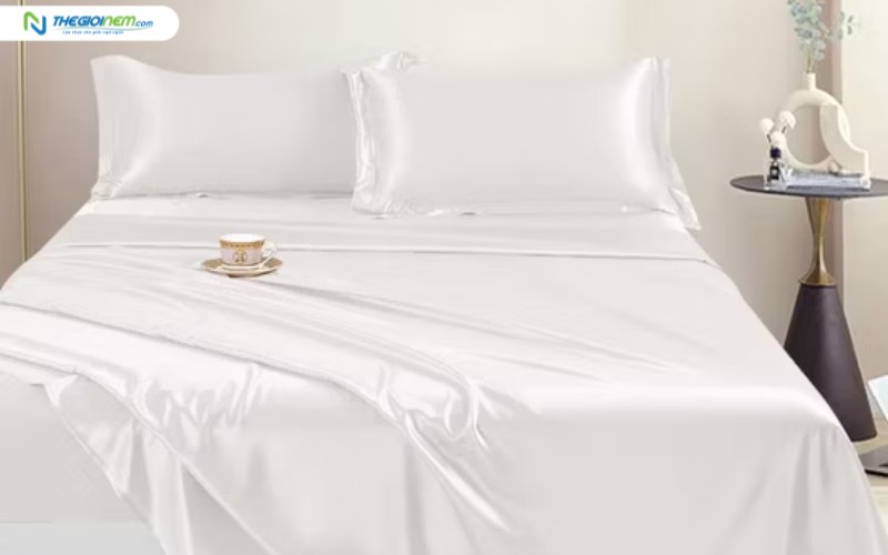 Ga giường vải Lụa (Silk)