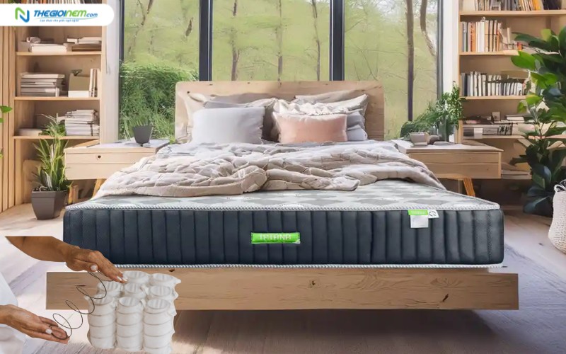 Nệm lò xo 1m4x2m