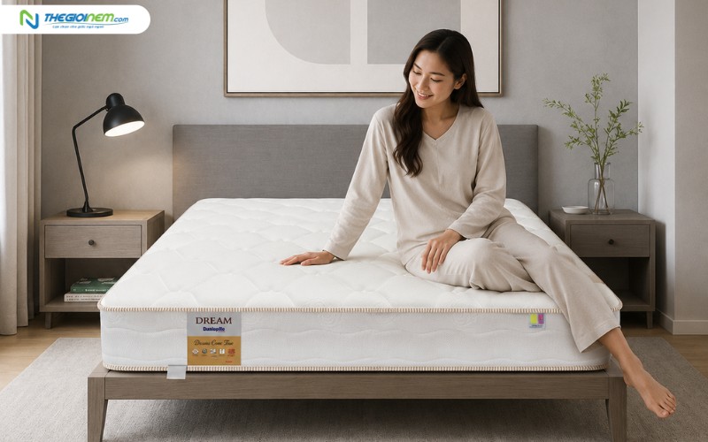 Nệm lò xo Dunlopillo Dream Plush