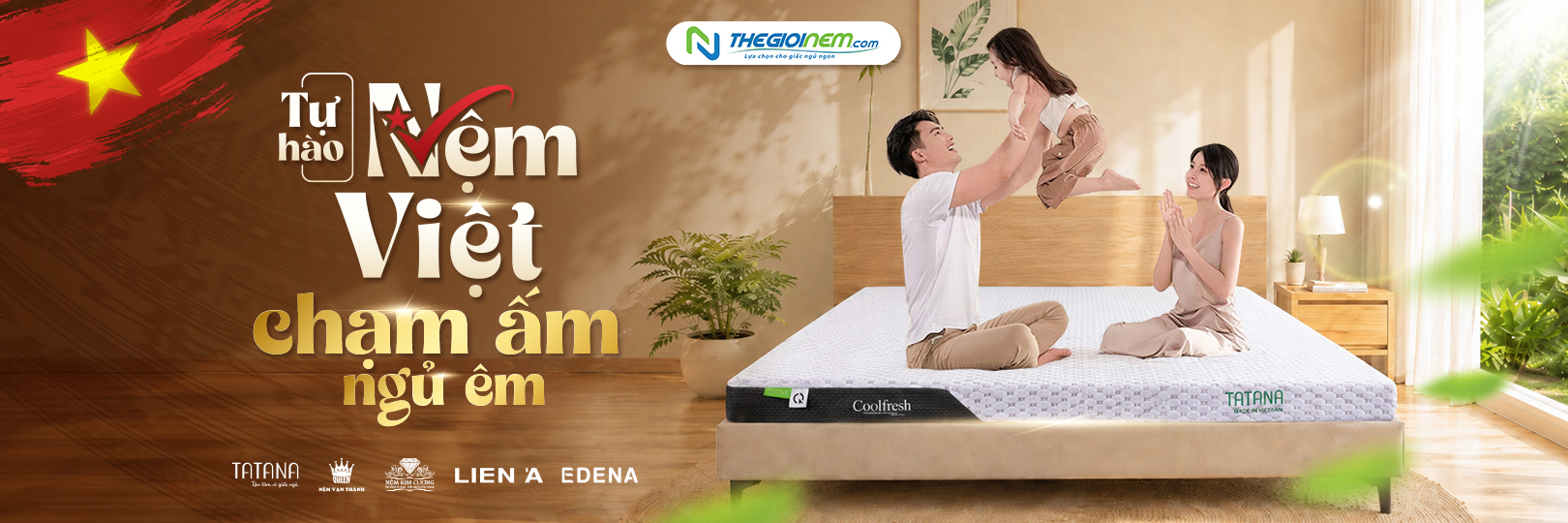 Tự hào nệm Việt, chạm ấm ngủ êm