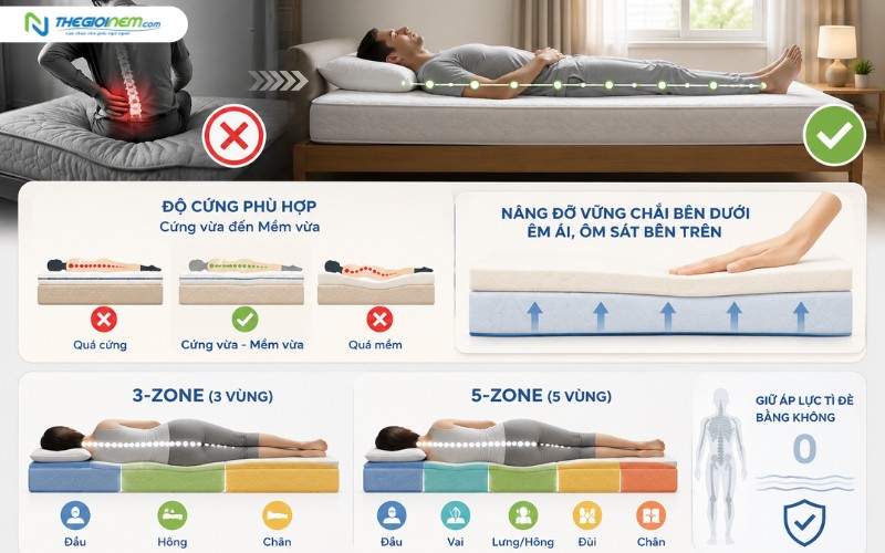 Khi nào nên đầu tư nệm mới để bảo vệ sức khỏe?