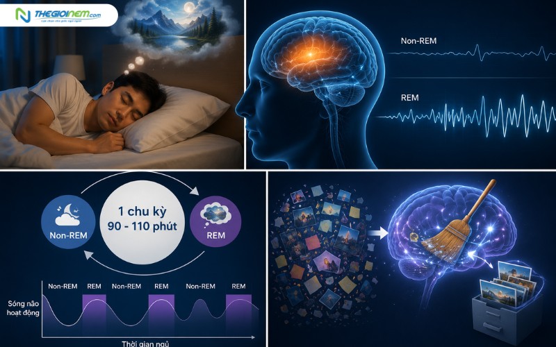 Tại sao chúng ta lại nằm mơ?