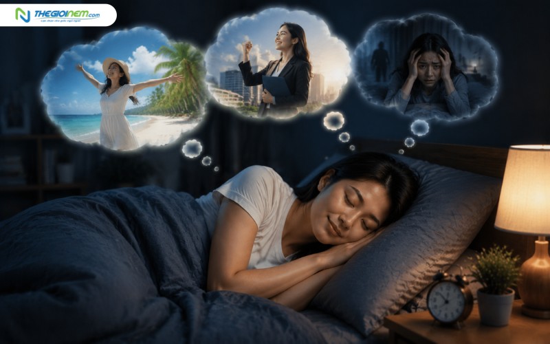 Ngủ mơ là gì? Ngủ mơ nhiều có bình thường không?