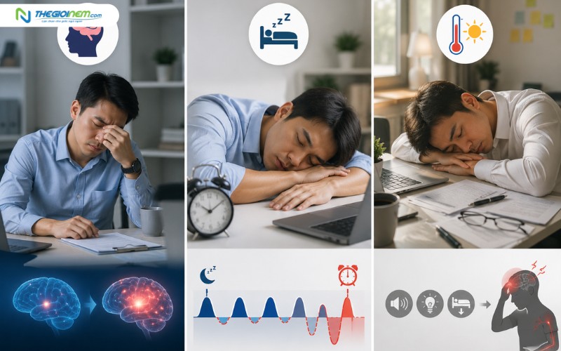 Tại sao ngủ trưa dậy lại mệt?