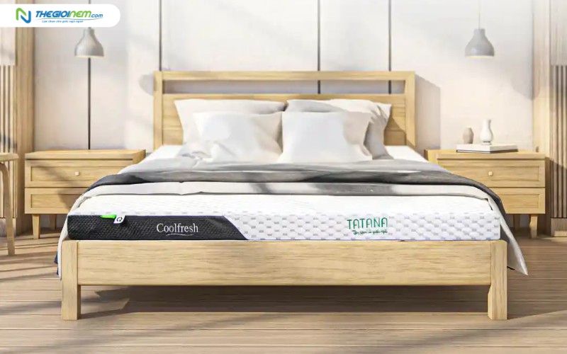 Nệm cao su thiên nhiên TATANA Cool Fresh