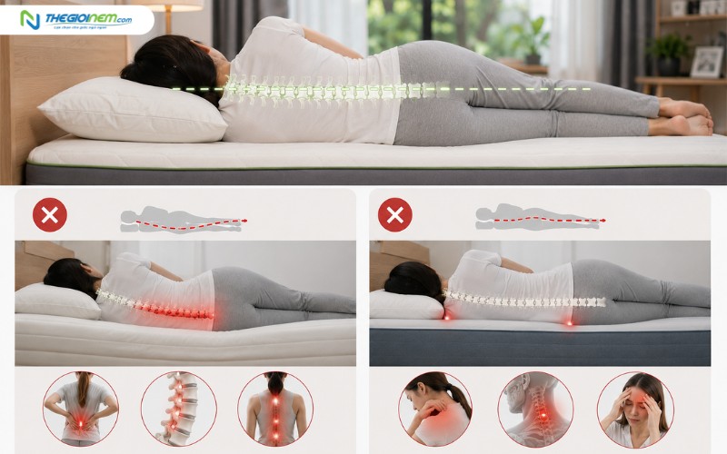 Tại sao một chiếc &amp;quot;nệm không phù hợp&amp;quot; lại tàn phá sức khỏe?
