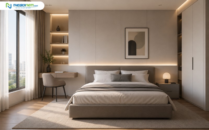 Thế nào là không gian phòng ngủ hiện đại?