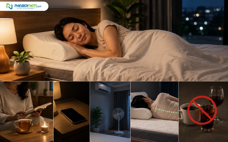 5 Cách để ngủ ngon không bị thức giấc hiệu quả