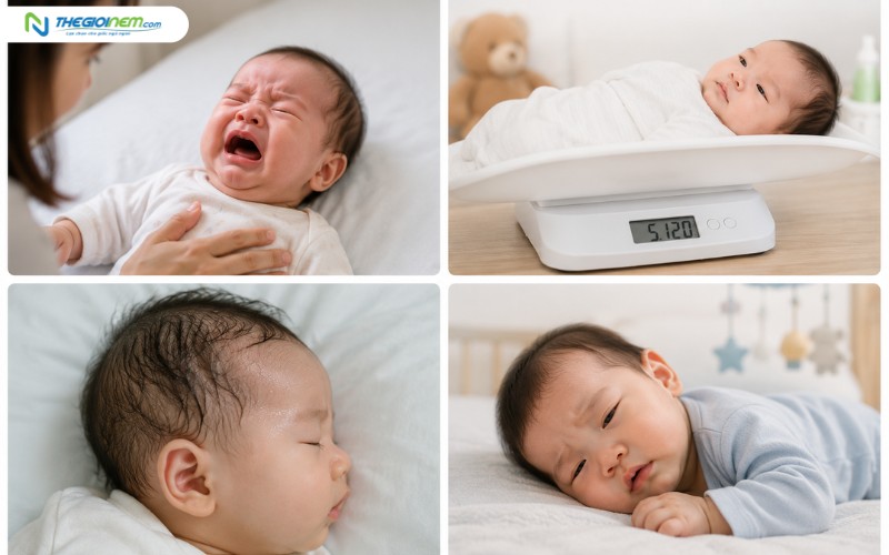 Dấu hiệu cảnh báo khi trẻ ngủ không sâu giấc