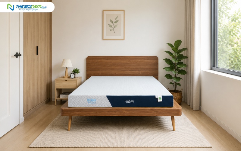 Phòng ngủ tối giản tiết kiệm diện tích cho căn hộ nhỏ