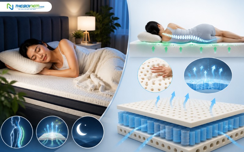 Tối ưu không gian ngủ – &amp;quot;Chìa khóa&amp;quot; đẩy lùi rối loạn giấc ngủ