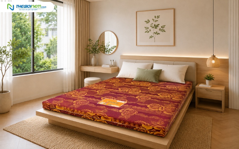 Nệm bông ép Vạn Thành cứng cáp