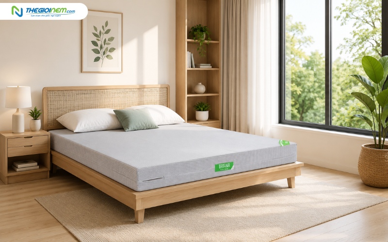 Đệm bông ép Eco Cool TATANA dạng thẳng