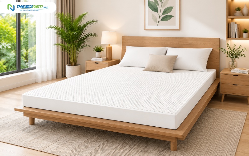 Nệm cao su thiên nhiên Vạn Thành Unique Plus 10cm