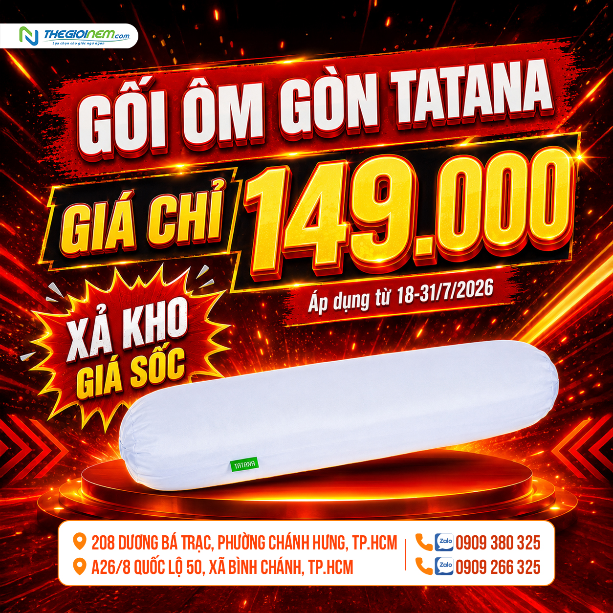 gối ôm gòn 149k