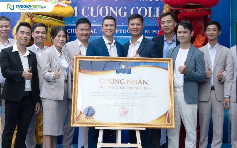 Nệm Kim Cương chính hãng, được phân phối độc quyền tại Thế Giới Nệm