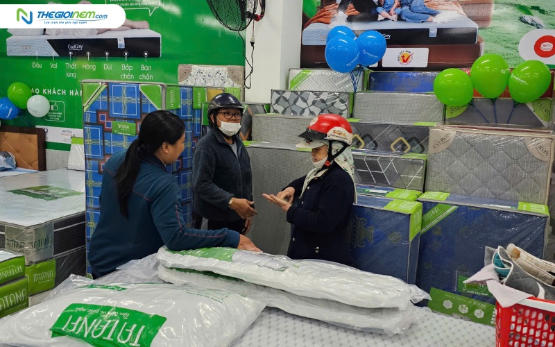 Thế Giới Nệm là địa chỉ phân phối đa dạng các dòng nệm gấp 3 TATANA