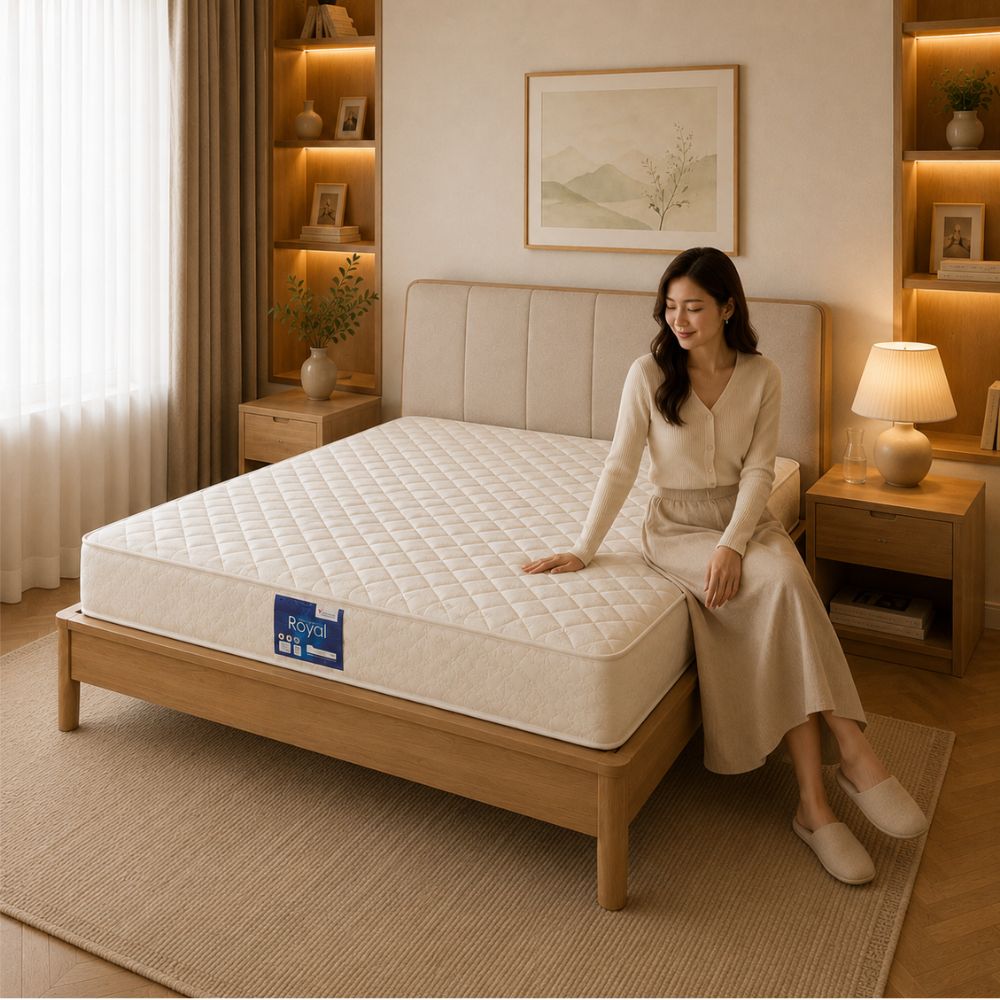 Nệm lò xo Royal Vạn Thành 4