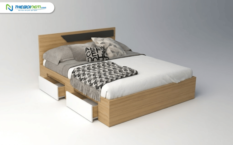Giường gỗ Tatana MDF013