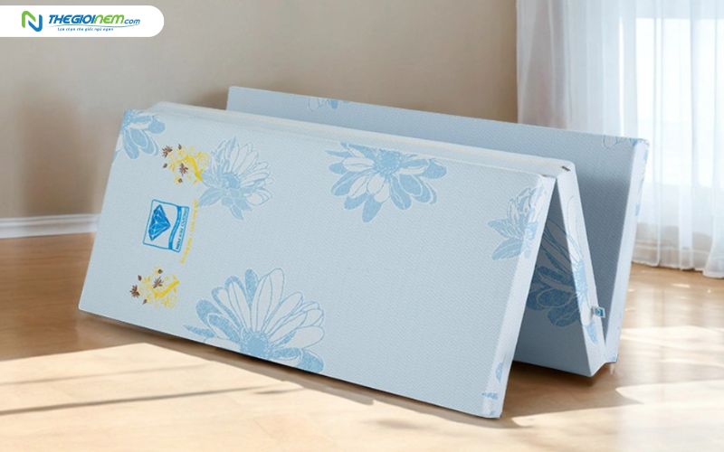 Nệm bông ép Kim Cương Acness chắc chắn, nâng đỡ tốt