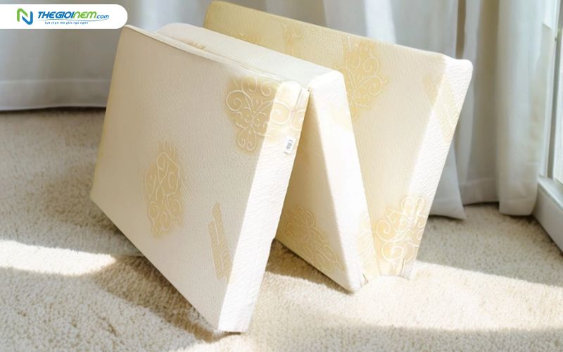 Nệm cao su thiên nhiên gấp Đồng Phú