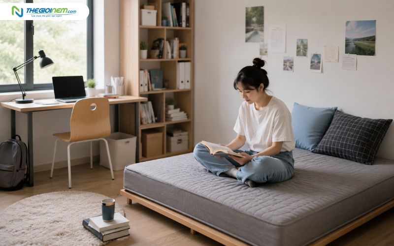 Mua nệm sinh viên chọn loại giá rẻ để tiết kiệm chi phí
