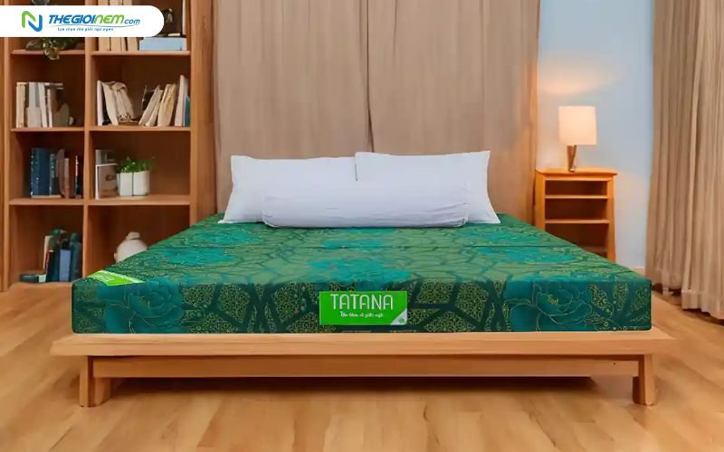 Nệm bông ép gấp EVA TATANA gấp gọn tiện lợi, đa dạng độ dày