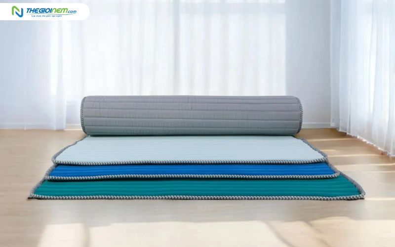 Nệm mát lạnh sinh viên TATANA gọn nhẹ, giá tốt