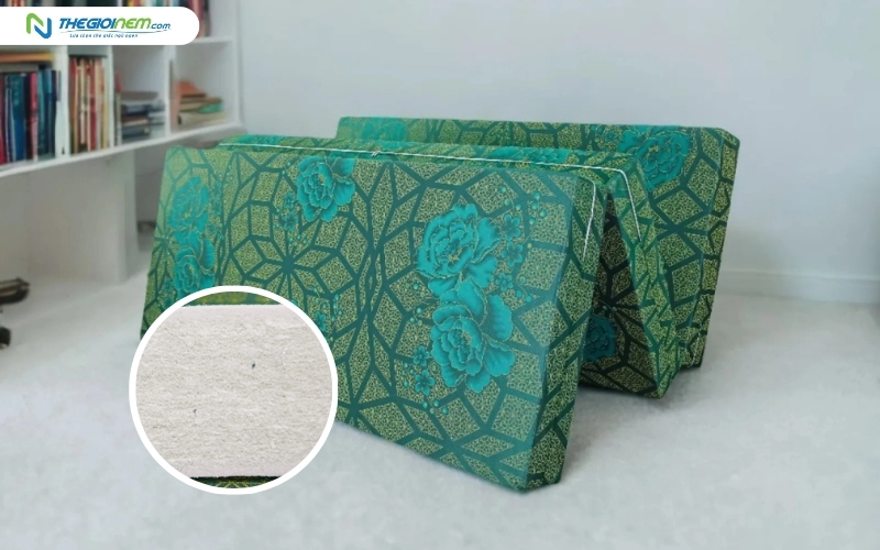 Nệm bông ép gấp 3