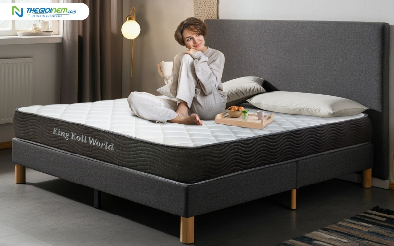 Nệm lò xo túi King Koil World