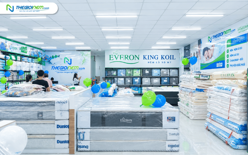 Hệ thống cửa hàng thu cũ đổi mới nệm tại TP.HCM