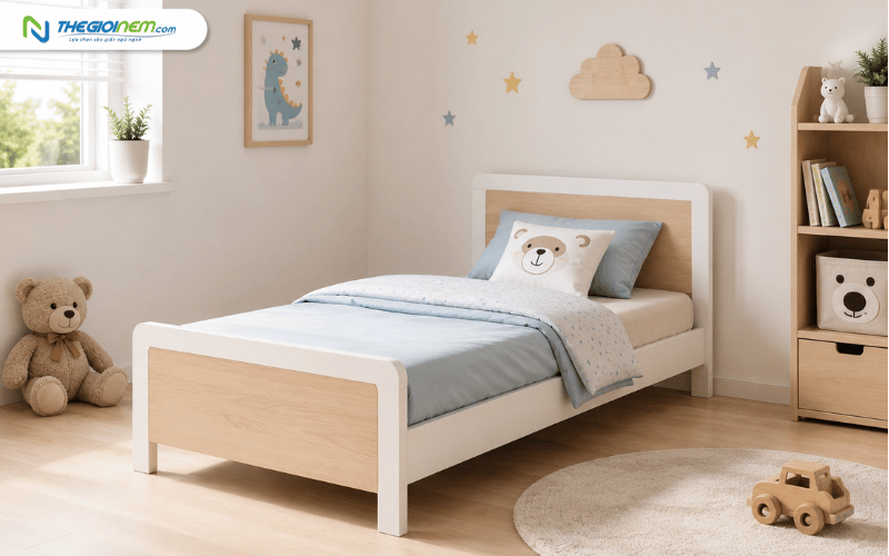 Giường đơn truyền thống cho trẻ em
