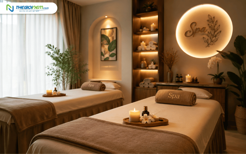 Chọn nệm Spa đúng mang lại sự thoải mái cho khách hàng