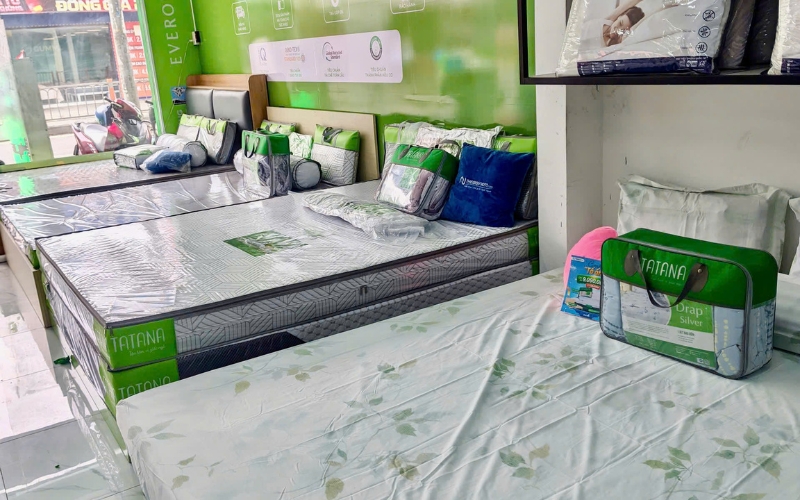 Mua nệm bông ép thẳng chính hãng tại Thế Giới Nệm